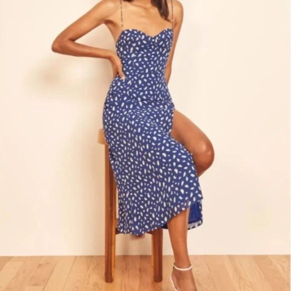 Reformation Juliette Dress - Moray - Picture 3 of 12